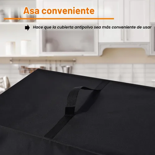 Vista 5 de Cubierta para horno tostador, resistente al agua, resistente al calor, a prueba de polvo, funda protectora para BLACK+DECKER 4 rebanadas Crisp 'N