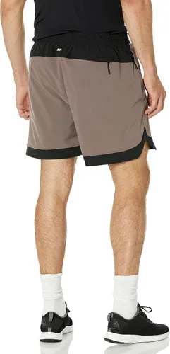 Vista 6 de Tienda Essentials Pantalones cortos tejidos elásticos activos para hombre