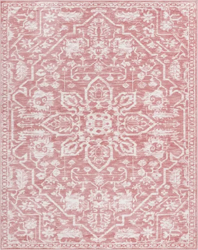 Vista 3 de Well Woven - Alfombra tejida estilo vintage con diseño de medallón, 68 x 120 cm