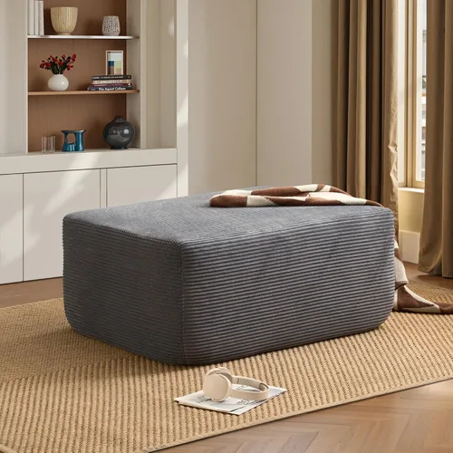 Vista 26 de ovios Sofá seccional Cloud de 96 pulgadas con chaise en forma de L, sofá modular moderno con asiento profundo, sofás tapizados para sala de estar