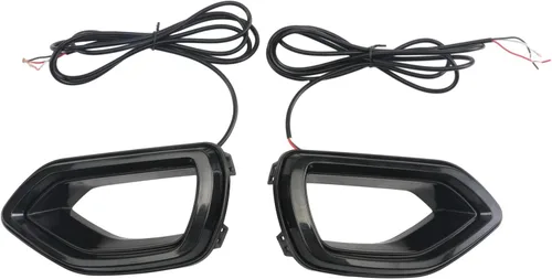 Vista 2 de Parrilla de luces LED ahumadas para Dodge Charger SRT Scat Pack 2015 2016 2017 2018 2019 2020