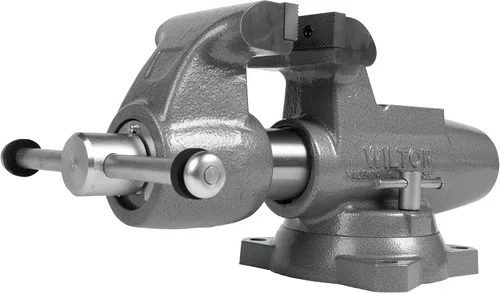 Vista 10 de Wilton Morsa de banco para mecánico, 3" de ancho de mandíbula, 4-3/4" de apertura de mandíbula, 2-5/8" de garganta (Modelo 300S)