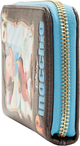 Vista 2 de Loungefly Disney Pinocho - Cartera con cremallera