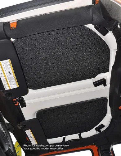 Vista 3 de Design Engineering 050136 Boom Mat - Techo interior reductor de ruido blanco compatible con Jeep Wrangler de 2 puertas (2007-2010)