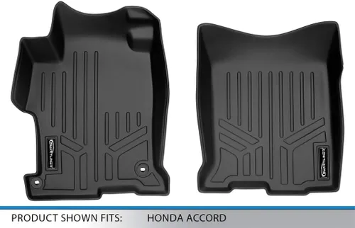 Vista 4 de SMARTLINER Juego de alfombrillas de primera fila para Honda Accord 2013-2017