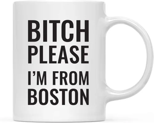 Vista 20 de Andaz Press Taza de café de 11 onzas, regalo de broma, Bitch Please I'm from Alabama, paquete de 1, incluye caja de regalo, divertidas ideas