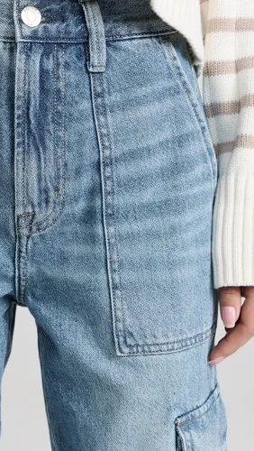 Vista 6 de Pistola Denim Jeans Josephine Cargo para mujer