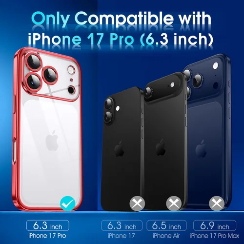 Vista 588 de Supdeal Funda cristalina transparente para iPhone 11, [No se amarillea] [Protección de la cámara] [Probado contra caídas de grado militar] Funda