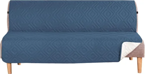 Vista 87 de H.VERSAILTEX Funda reversible para silla, protector de muebles antideslizante, resistente al agua, con correas elásticas de 2 pulgadas