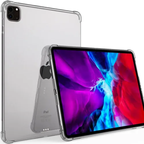 Vista 19 de Callyue Funda transparente para iPad mini 5 / Mini 4 / Mini 3 2 1, funda protectora de goma suave de silicona de esquina lateral para tableta Apple