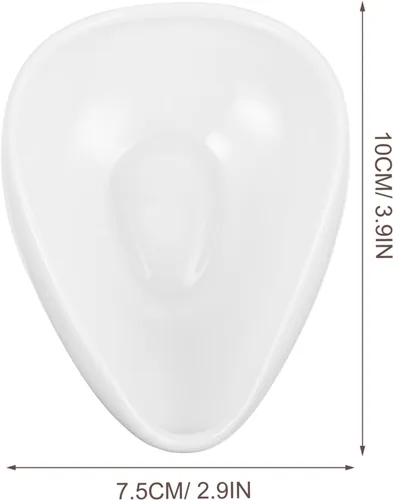 Vista 2 de Cuchara de té de cerámica para té, accesorios para té, cuchara cuchara para té, cuchara práctica de cucharadita de té, cuchara de cerámica