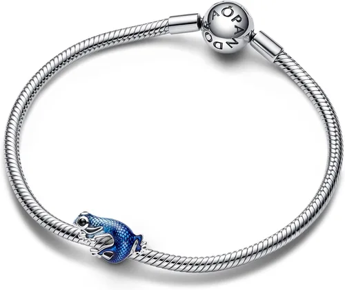 Vista 3 de PANDORA Charm Moments 792701C01 Geco azul