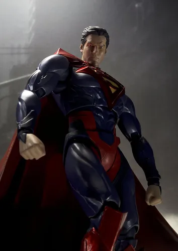Vista 6 de Figura de Superman Bandai Tamashii Nations S.H. (versión Injustice), "Injustice", figura de acción