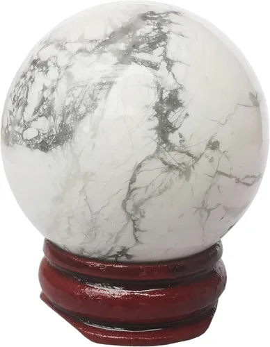 Vista 23 de Escultura de esfera de adivinación de cristal curativo de labradorita negra de 1.575 pulgadas, bola de piedras preciosas, colección decorativa