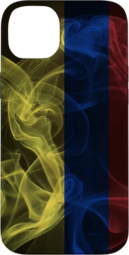 Vista 15 de Smoky Colombia Flag - Funda de orgullo colombiano para iPhone 17