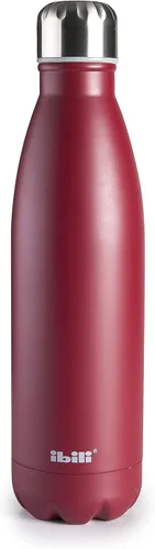 Vista 15 de IBILI Harlequin - Botella termo Harlequin, 16.9 fl oz, doble pared, acero inoxidable 18/10, reutilizable