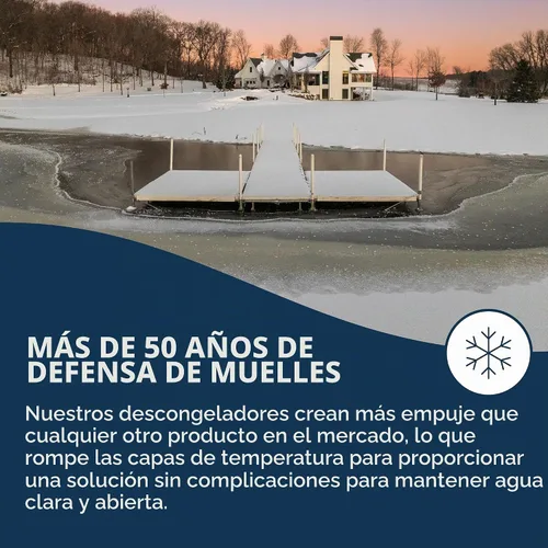 Vista 5 de Kasco – Marine anticongelante 1/2HP 120 voltios estanque Lago Dock deicer 2400d025