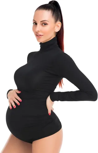 Vista 4 de Camisa de maternidad para sesión de fotos, mujeres embarazadas, manga larga, top básico, bodycon, fotografía