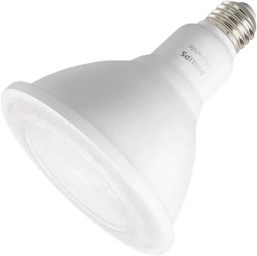 Vista 12 de Philips Hue - Bombillas LED inteligentes blancas para exteriores PAR38 de 13 W, requiere hub, 2 bombillas LED PAR38 blancas, funciona con Alexa
