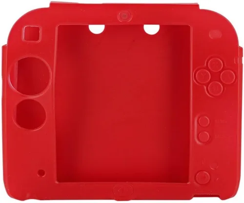 Vista 2 de 3 paquetes de funda protectora de gel de silicona suave para Nintendo 2DS (BU+RE+BL)