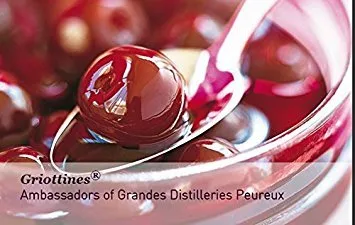Vista 2 de Cerezas Morello francesas (Griottines), juego de 2 frascos, envueltas individualmente, 11.05 onzas cada uno, importado