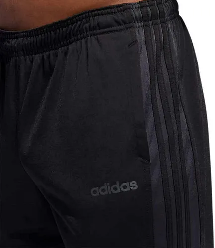 Vista 3 de adidas Pantalones esenciales de tricot con cremallera para hombre (XL, negrocarbononegro), negro, (BlackCarbonBlack), XL