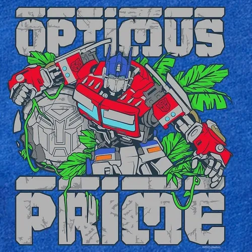 Vista 2 de CafePress Transformers 7 Optimus Prime Jungle - Fútbol para bebé