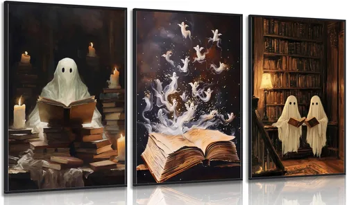 Vista 11 de 3 piezas de arte de pared con lazo azul inspirador, pintura bíblica preppy, decoración de pared, arco azul, pósteres de la Biblia, impresiones