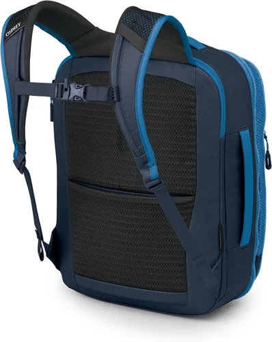 Vista 4 de Osprey Transporter 26+6 Travel Pack, Blue OS Llama azul