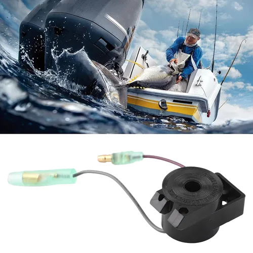Vista 3 de KIMISS Alarma de zumbador electrónico Sonda Alarma de advertencia de barco Alarma fuera de borda Alarma de audio Alarma de advertencia de audio Caja