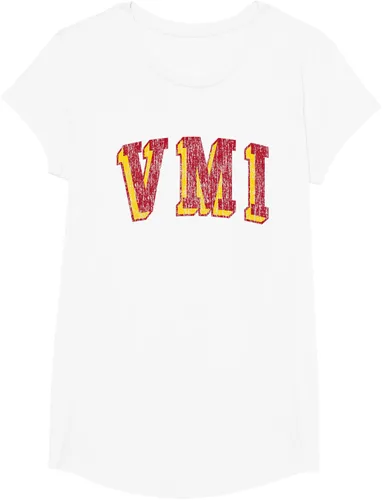 Vista 12 de VMI Keydets Retro Arch Camiseta, Negro