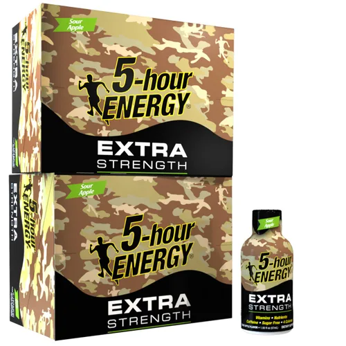 Vista 33 de 5 Hour Energy Shot - Manzana agria extra fuerte, paquete de 72 botellas de 2 onzas