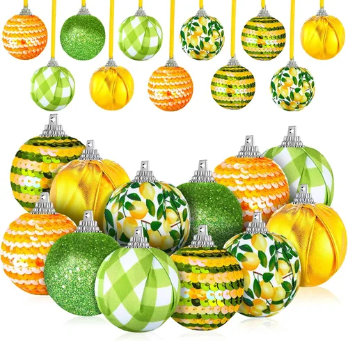 Vista 8 de 12 Piezas 1.97 Pulgadas Adorno de Bola de Janucá para Árbol Estrella de David Adorno de Bola de Janucá Adornos de Bola de Janucá Colgante Decoración