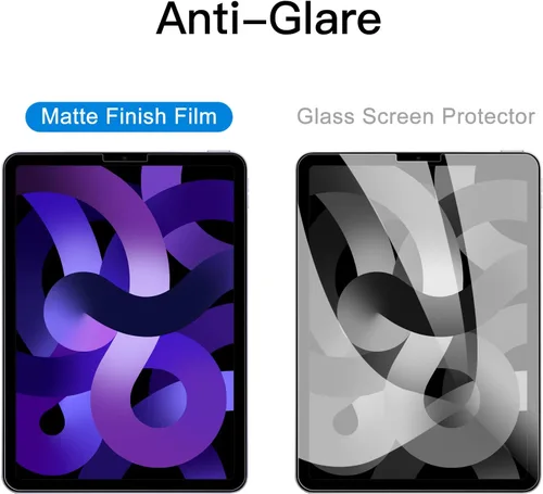 Vista 5 de JETech Protector de pantalla de papel para iPad Air 5/4 (10.9 pulgadas, modelo 2022/2020, 5ª/4ª generación), antirreflejo, película de papel PET