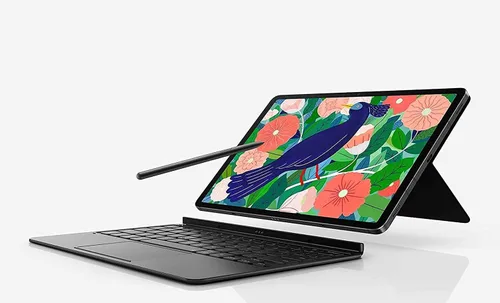 Vista 5 de Tab S7 / S7+ S Pen - Lápiz capacitivo de repuesto para Samsung Galaxy Tab S7, S7 Plus, S7 FE (EJ-PT870) + puntas/puntas (sin Bluetooth) (negro)