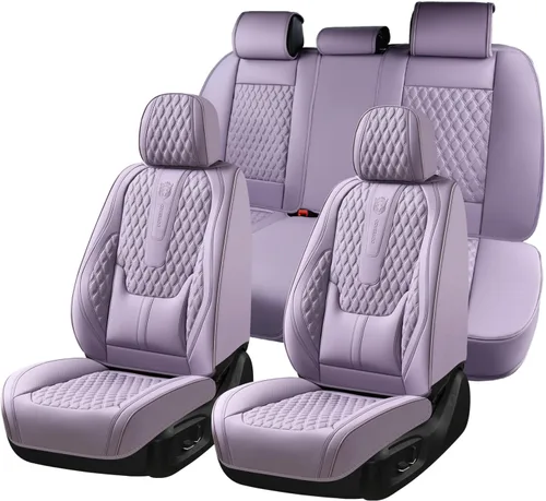 Vista 35 de Coverado Fundas de asiento delantero, fundas de asiento delantero de automóvil, fundas de asiento de piel de napa para automóviles, fundas