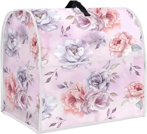 Vista 8 de Funda para mezclador de cocina de pata de perro bohemio compatible con ayuda de cocina de 4.5 a 5 cuartos de galón, batidora de pie Hamilton