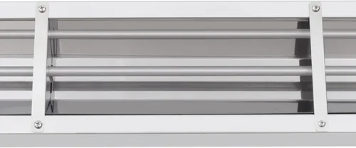 Vista 9 de Lámpara de calor de alimentos de 36 pulgadas, calentador de alimentos con enchufe y cadenas, temperatura ajustable de acero inoxidable plateado