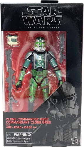 Vista 4 de Star Wars The Black Series Commander Gree - Figura de acción de 6 pulgadas, exclusiva