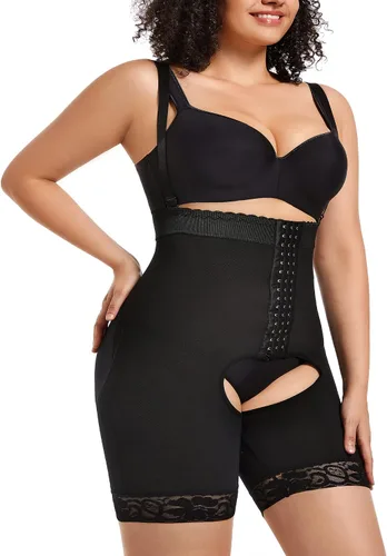 Vista 5 de VENDAU Faja moldeadora de cuerpo completo para mujer, moldeador de cuerpo para mujer, moldeador de abdomen, faja moldeadora firme de cuerpo completo