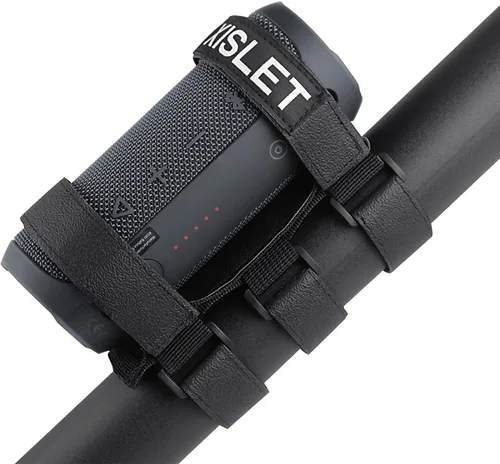 Vista 8 de Xislet Speaker Holder for Bike with Carabiner Fits JBL Anker for UTV ATV Ajustable soporte de altavoz para carrito de golf, compatible con JBL