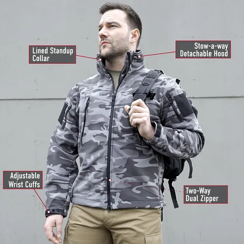 Vista 4 de Rothco Camisa de softshell de operaciones especiales