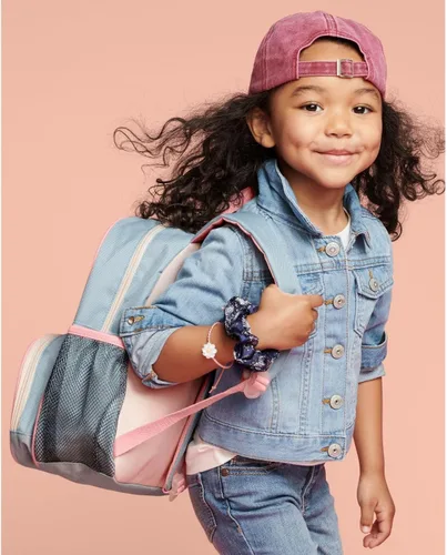 Vista 2 de Skip Hop Sparks Mochila para niños pequeños, preescolar de 3 a 4 años, arcoíris