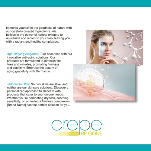 Vista 7 de Dermactin Crepe Be Gone Body Souffle Classic - Grande 12 onzas - Crema reafirmante para la piel crepé ultra hidratante para cuello, pecho, brazos