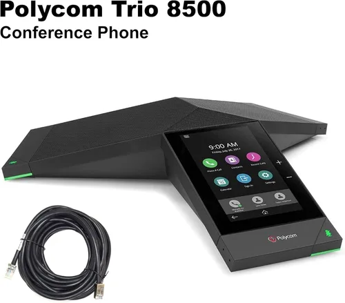 Vista 2 de Poly com RealPresence Trio 8500 - Teléfono de conferencia (2200-66700-025), color rojo