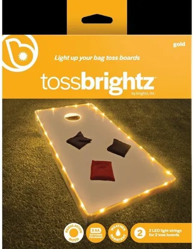 Vista 9 de Brightz TossBrightz - Luces LED de Cornhole para tablero y agujero - Incluye luces para 2 tableros - Ilumina el borde del tablero de cornhole