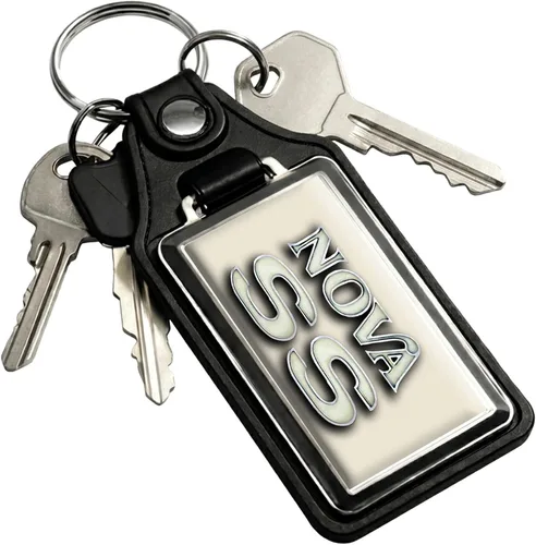 Vista 86 de Brotherhood Car Key Chain for Nova - Classic Models Keychain for Men and Blanco antiguo - Personalizado 1975