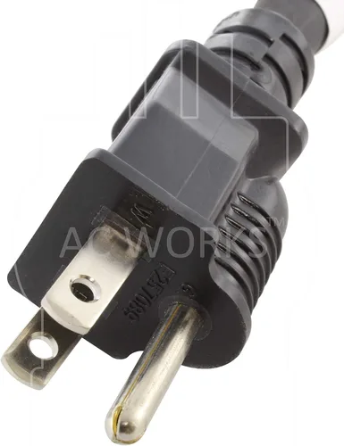 Vista 3 de AC WORKS - Adaptador de hoja en T de 15 a 20Amp y 125 voltios (1PK-flexible)