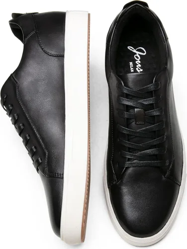 Vista 4 de Jousen Zapatos deportivos de moda para hombre, de cuero pulido, zapatos casuales de negocios con estilo retro para hombre