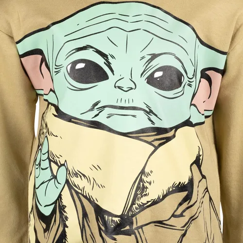 Vista 3 de STAR WARS The Mandalorian Baby Grogu - Sudadera con capucha de forro polar